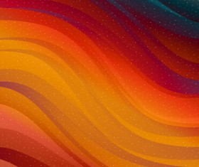 Shiny colored wave background design 01