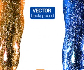 Shiny painting colourful shape background vector 03