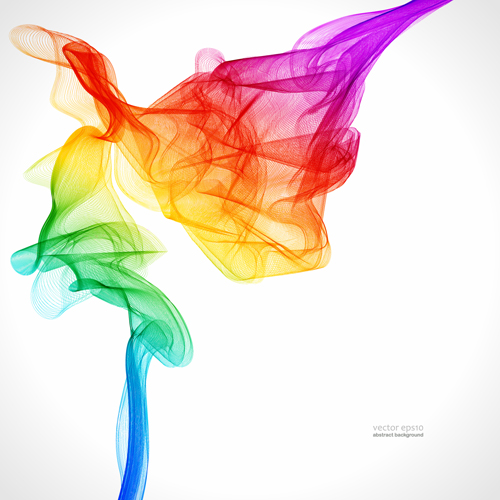 Silk dynamic colorful background art vector 02