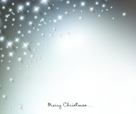 Simple merry christmas shiny vector background