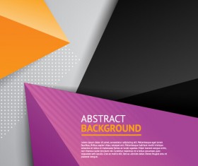 Triangle embossment colored background vector graphics 04