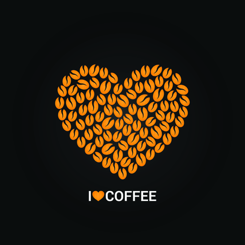 Vector coffee menu logo design 03