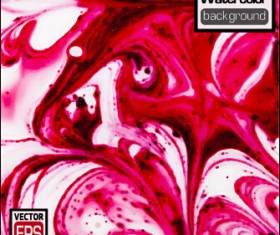 Watercolor colourful background abstract vector 03