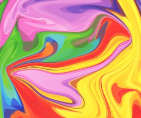 Watercolor graffiti abstract vector background 01