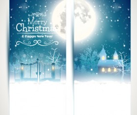 banner 2015 christmas with new year holiday vector 04