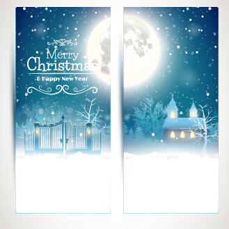 banner 2015 christmas with new year holiday vector 04