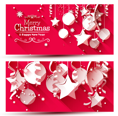 banner 2015 christmas with new year holiday vector 06