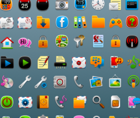 ToonTone BlackBerry icons