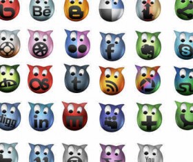 Creature social media icons