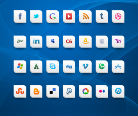 Social Networks icon material v2