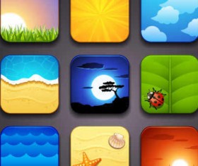 cartoon vector icons