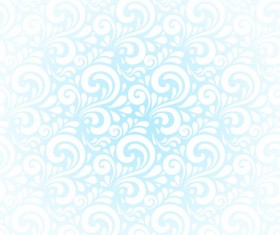 white floral blurs pattern vector