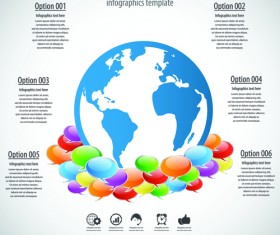 Business template social network vector design vector 05