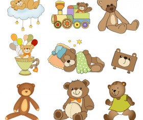 Cartoon baby clipart cute design 06