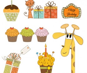 Cartoon baby clipart cute design 09