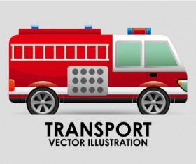 Collection of transportation vehicle vector material 03