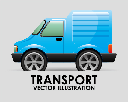 Collection of transportation vehicle vector material 04