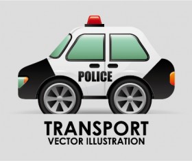 Collection of transportation vehicle vector material 05