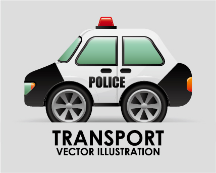 Collection of transportation vehicle vector material 05