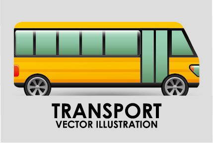 Collection of transportation vehicle vector material 07