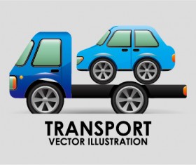 Collection of transportation vehicle vector material 14