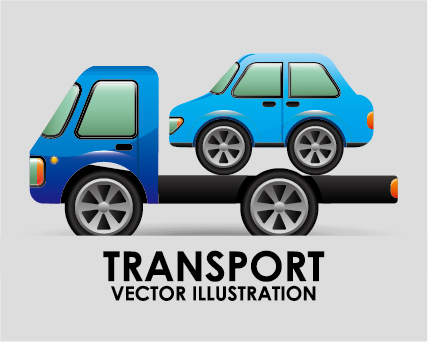 Collection of transportation vehicle vector material 14