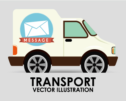 Collection of transportation vehicle vector material 16