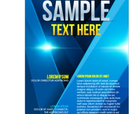 Creative business cover templates vector set 03