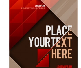 Creative business cover templates vector set 05