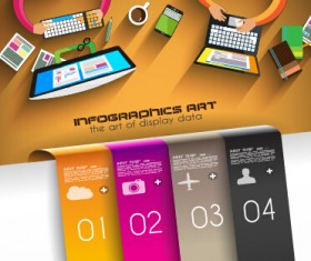 Creative timework infographic set 03 vector