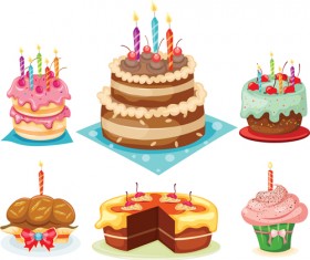 birthday cake vector free download