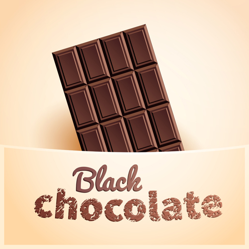 Delicious chocolate vector design 04