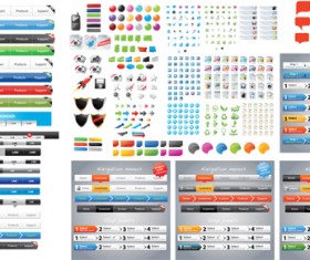 Designers toolkit web vector set
