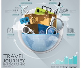 Earth infographics elements vector 02