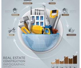 Earth infographics elements vector 04