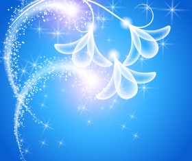 Elegant light abstract background vector 01