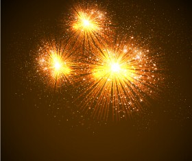 Holiday multicolor firework background vector 03