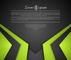 Layered colored business vector background 03