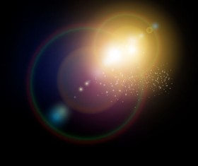 Magic universe space vector background 09