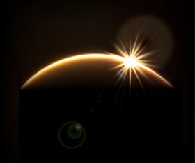 Magic universe space vector background 10