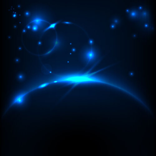 Magic universe space vector background 13