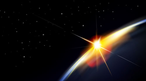 Magic universe space vector background 18