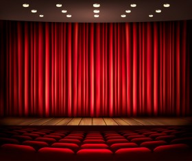 Modern stage creative design vector 02