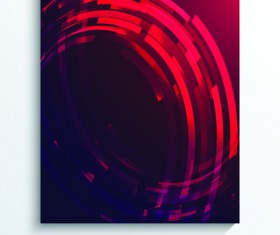 Modern style cover abstract background vector 06
