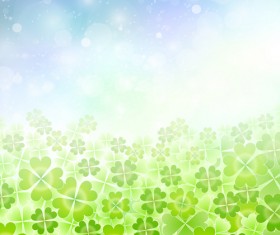 Natural green halation background art 01