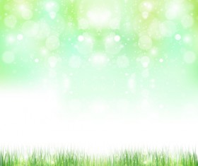 Natural green halation background art 02