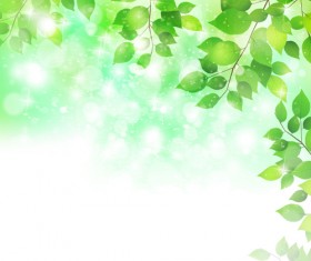 Natural green halation background art 03