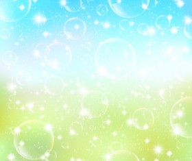 Natural green halation background art 06