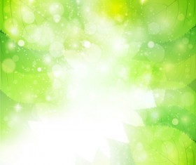 Natural green halation background art 11