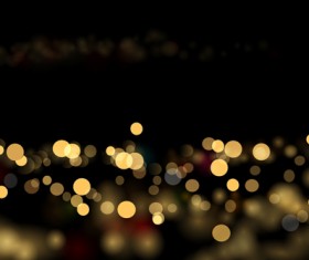 Night neon light blurs background